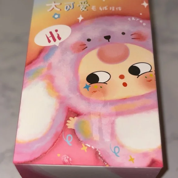 Baby Three Big Cutie CONFIRMED Pink Piggy Pendant 100% - Picture 4 of 6